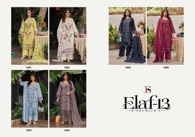 Elaf Pashmina Vol 3 By Deepsy Pure Cotton Salwar Suits